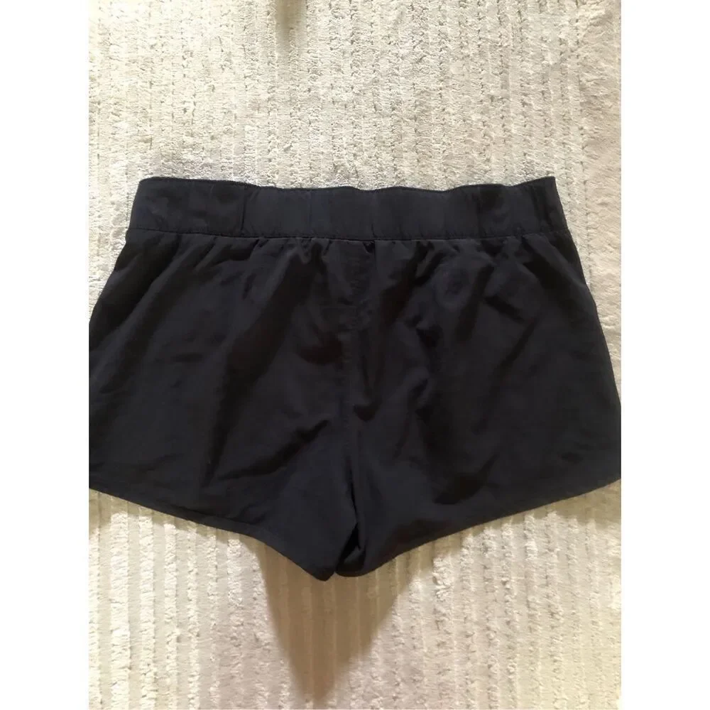 Athleta Black Athletic Shorts Womens Small Zip Pocket Running